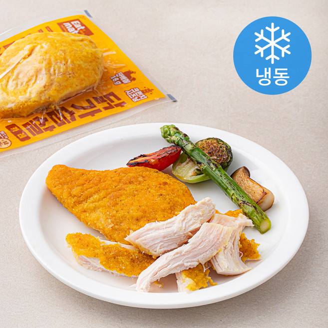 잇메이트 크리스피 닭가슴살 카레 (냉동), 90g, 1개입, 6개