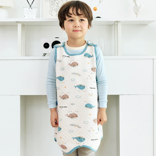 Maykids 彩虹鯨魚防踢被