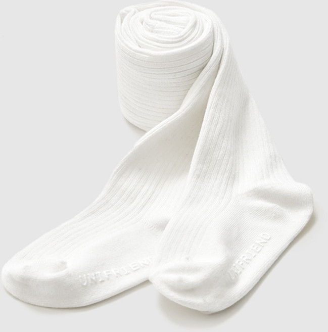 유니프랜드 아동용 골지 타이즈