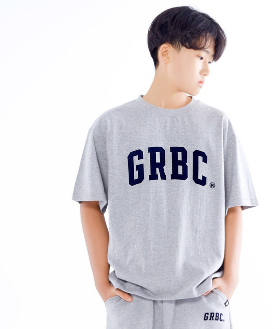 고스트리퍼블릭 아동용 통기성 GRBC 시그니처 오버핏 반팔티 JT-J335