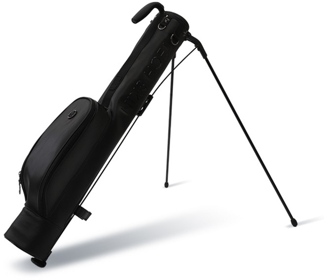 테크스킨 미니멀 스탠드 하프백, 블랙