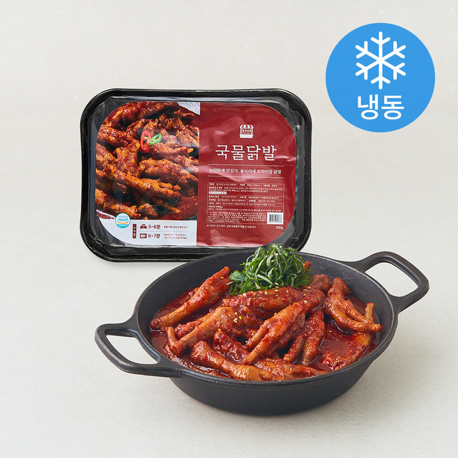 봉식이네 녹진한 국물 닭발 (냉동), 300g, 1개
