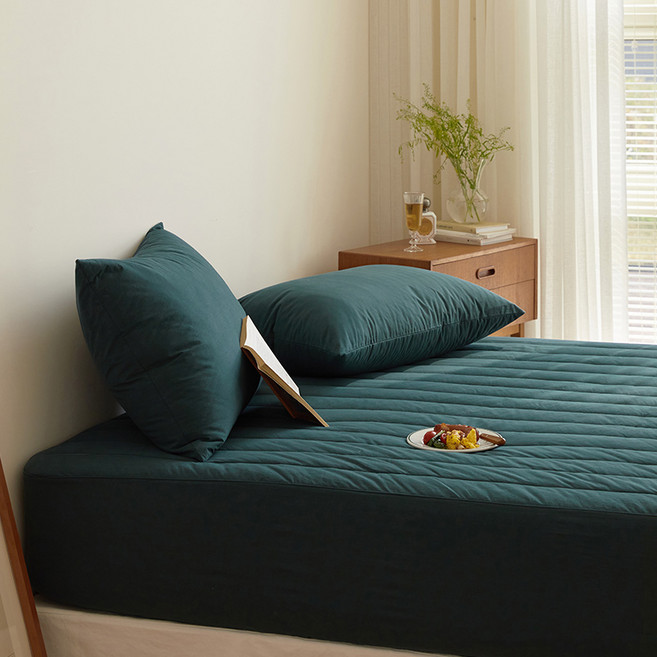 마틸라 도즈 60수 고밀도 순면 누빔매트리스 커버