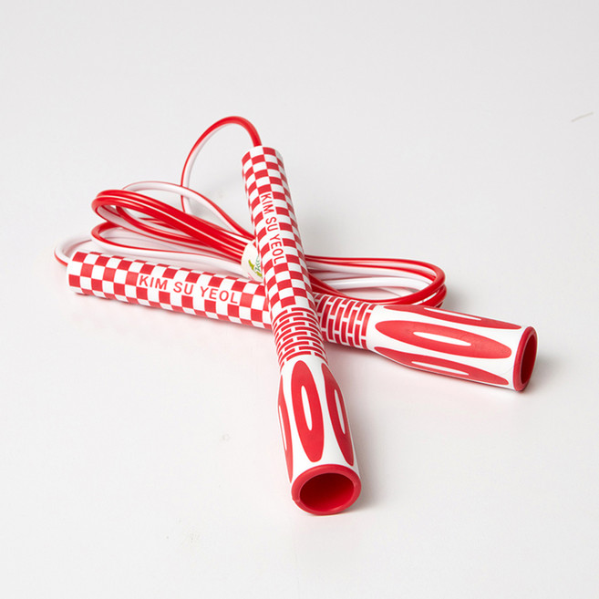 김수열줄넘기 명품 K-111, 레드, 1개