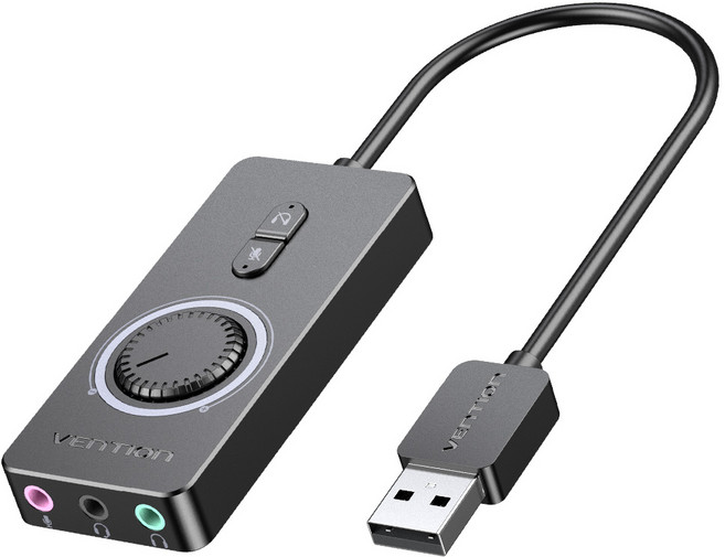 벤션 프리미엄 USB 외장형 사운드카드, CDRBD 0.5m, 1개