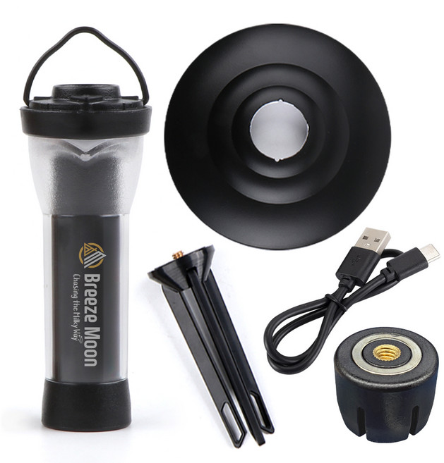 브리즈문 블제로 2Way 랜턴 풀세트, 모던블랙, 1세트