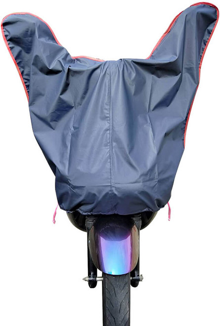 Wind Protective 風之守護 機車龍頭罩 加長版, 深藍色