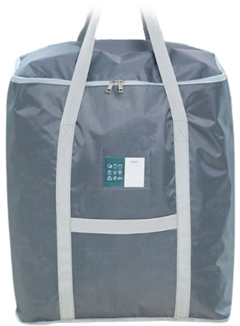 따봉오빠 이민 여행 이불 튼튼한 가방 JNH1027, 그레이, 대형(47 x 32 x 54 cm), 1개