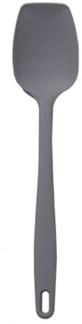 키친팩토리 파스텔 실리콘 사각요리스푼, 모던그레이, 1개
