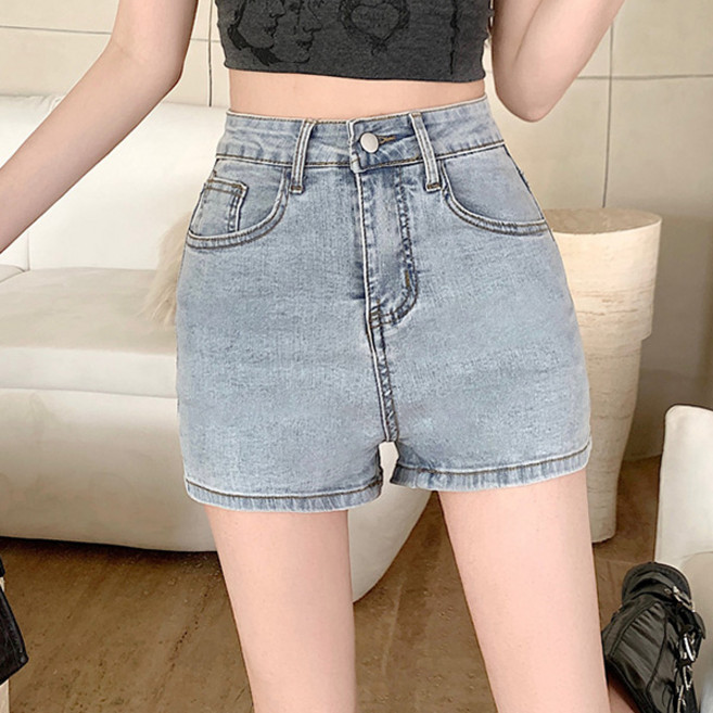 Awesomeful 女款 Raphian 短版牛仔褲 A24SMP031530