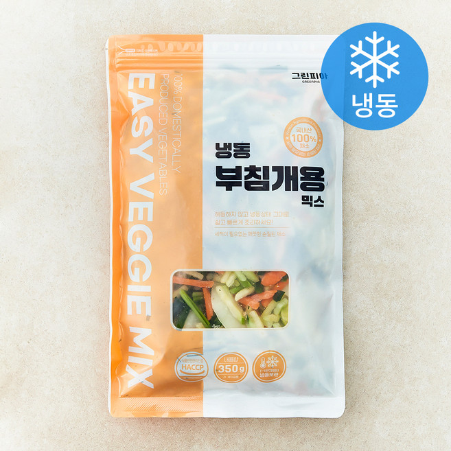 그린피아 부침개용 믹스 (냉동), 1개, 350g