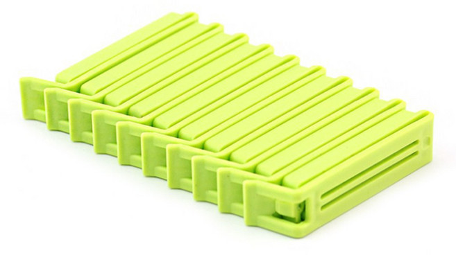 뿌리볼륨 업 루트 헤어롯드 소, 그린, 10개