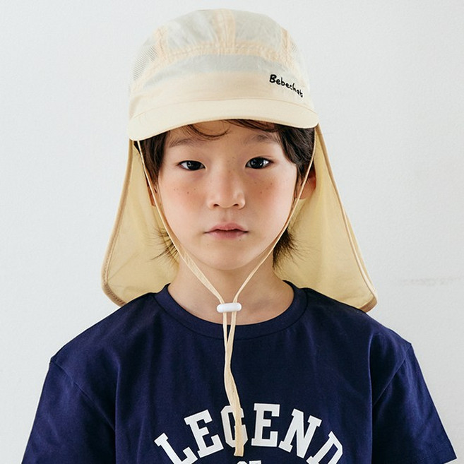아이엠베베 아동용 쿨링서핑 사계절 플랩캡