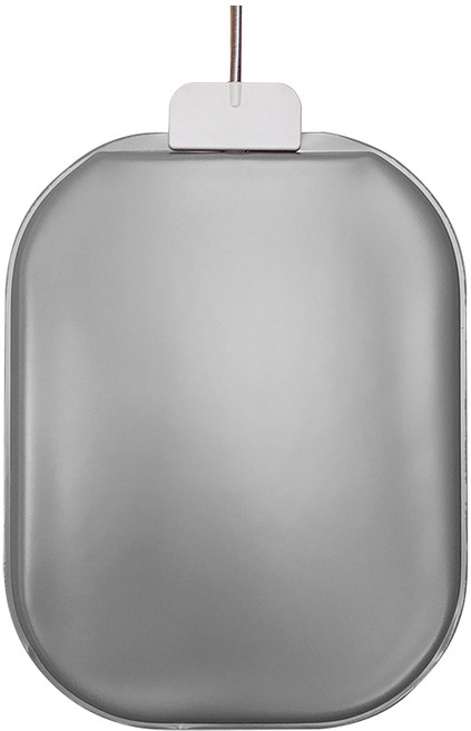 펫조은자리 반려동물 온열 매트 동그라미, 그레이, 1개