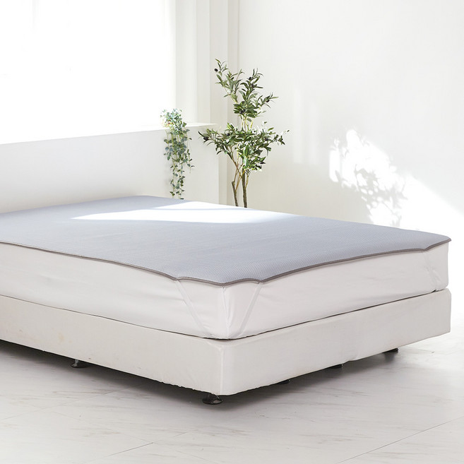 라뽐므 쏘쿨 3D 에어매쉬 쿨매트, 아이스그레이