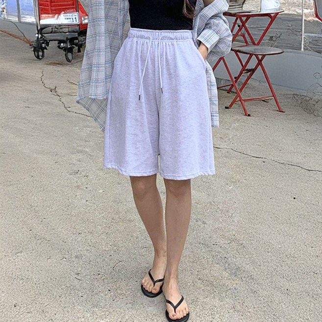 슈가펀 여성용 블리츠 캐주얼 코튼 버뮤다 팬츠