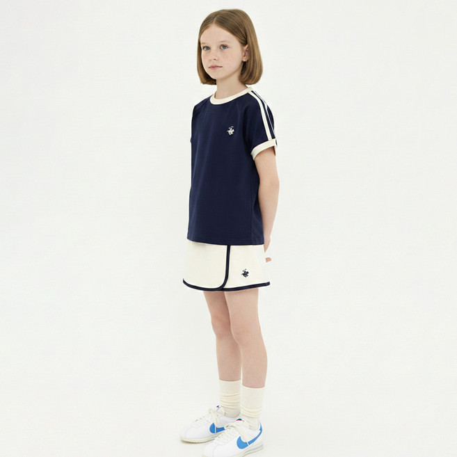 비버리힐스폴로클럽 아동용 데커알리나스커트 상하의 세트