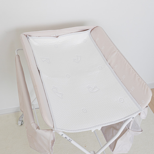 이몽 유아용 듀라론 냉감 방수 쿨매트, 토끼, 1개