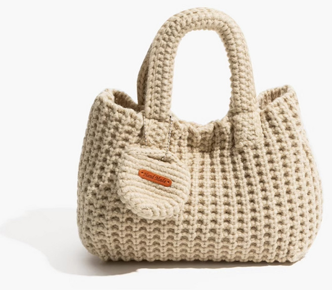 SORIDAL Bellan 針織編織托特包 + 零錢包套組