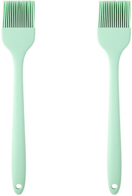 이지실리 실리콘 오일 브러쉬, 민트, 2개