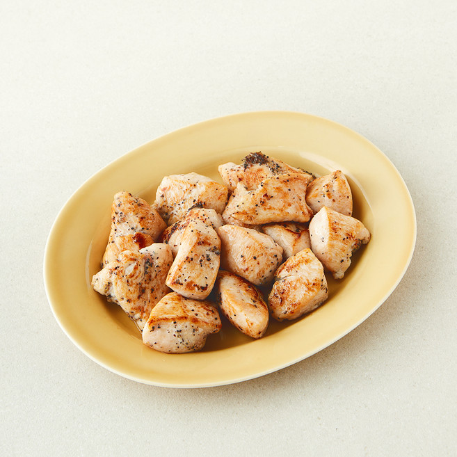 올품 큐브 닭가슴살 스테이크 블랙페퍼맛, 300g, 1개, 1개입