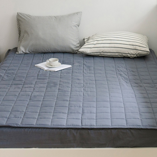 I'm Bedding Merry 柔軟防塵床墊, 灰色