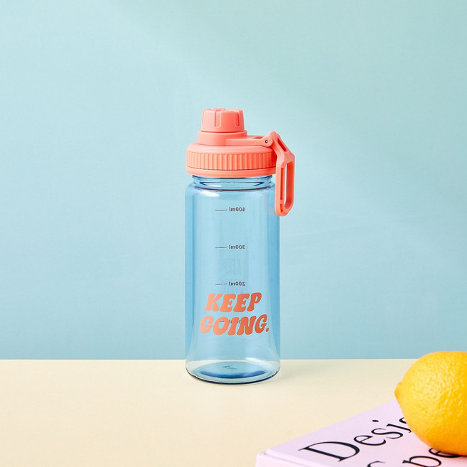 모던하우스 킵고잉 에코젠 스포츠 보틀 트위스트캡, 혼합색상, 500ml, 1개