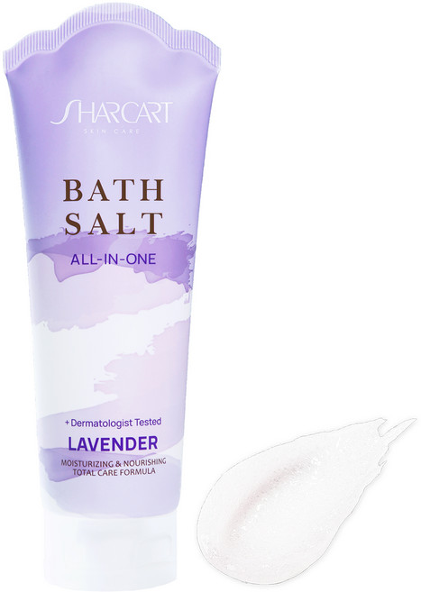 샤카트 올인원 배쓰솔트 두피스켈링 바디스크럽 라벤더향, 1개, 200g
