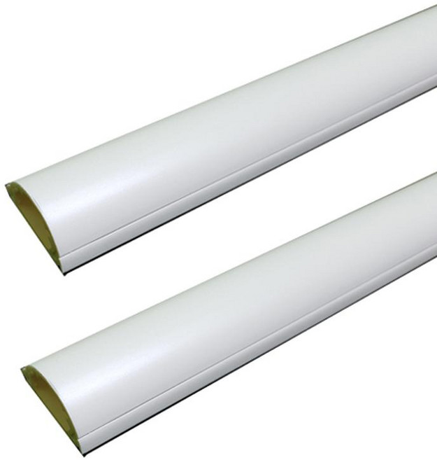 公里 高強度電線槽 5號, 2件, 白色