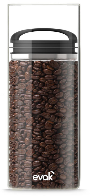 prepara EVAK 커피 컴팩 진공밀폐용기 라지 1.36L, 혼합색상, 1개