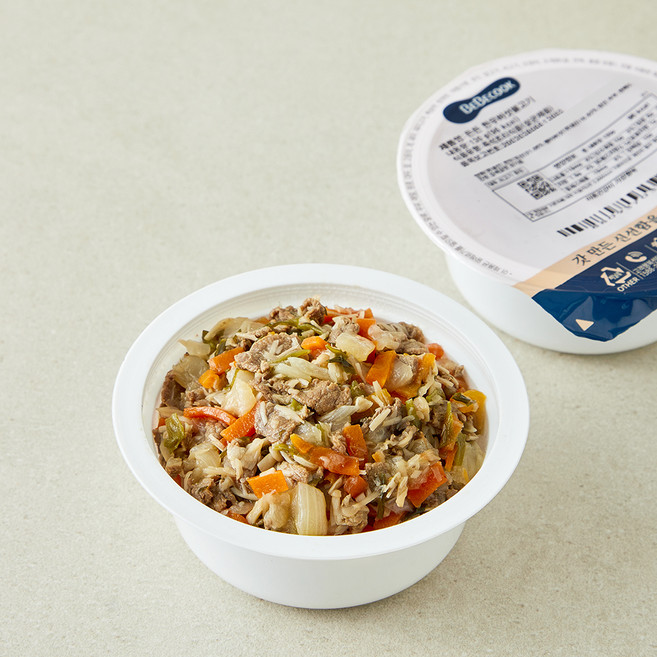 베베쿡 든든 한우버섯불고기, 130g, 1개