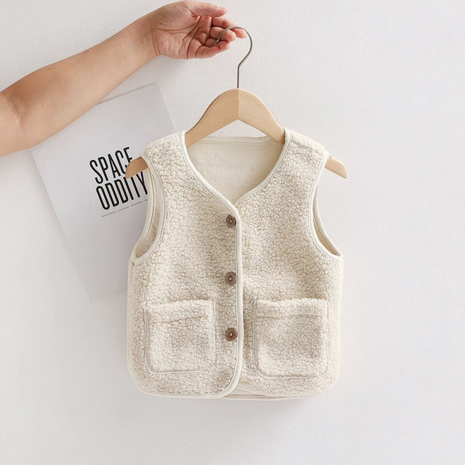 Arbe 兒童 Porori 羊羔毛背心