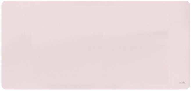 엑토 밀키 와이드 가죽 데스크 패드 MP-54, 핑크, 1개