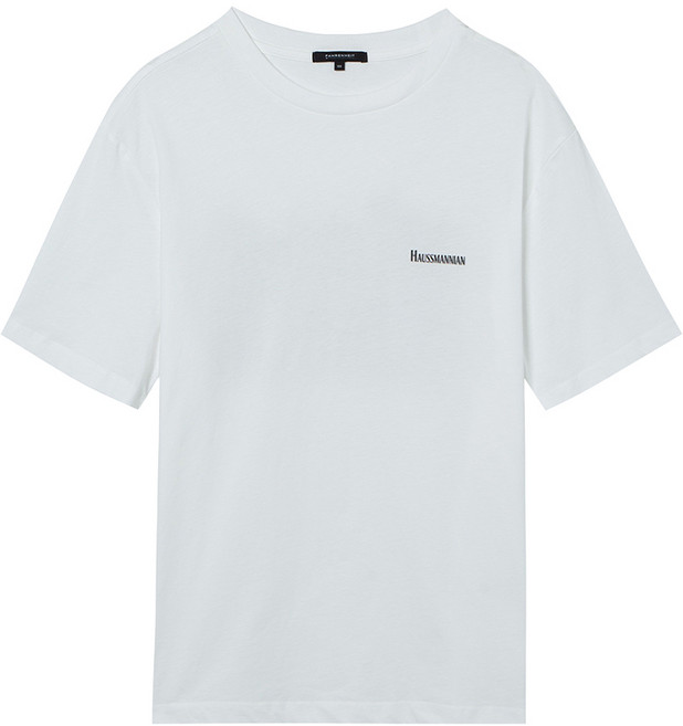 파렌하이트 남성용 통기성 백 스케치 프린팅 반팔 티셔츠 FEIBD3312