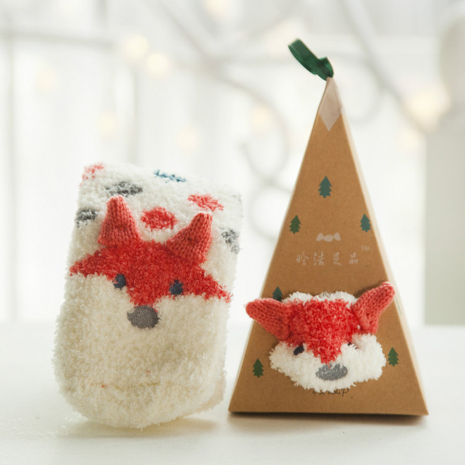 엘쏘 귀여운 캐릭터 수면양말