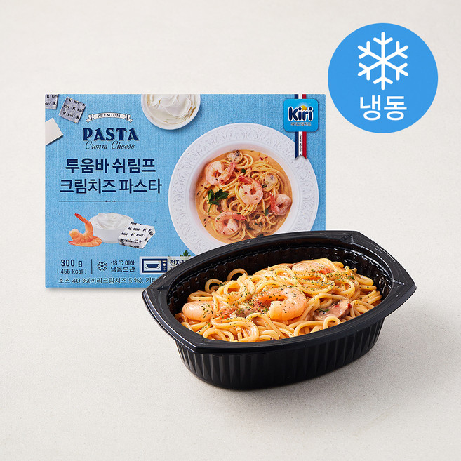 끼리 투움바 쉬림프 크림치즈 파스타 (냉동), 300g, 1개