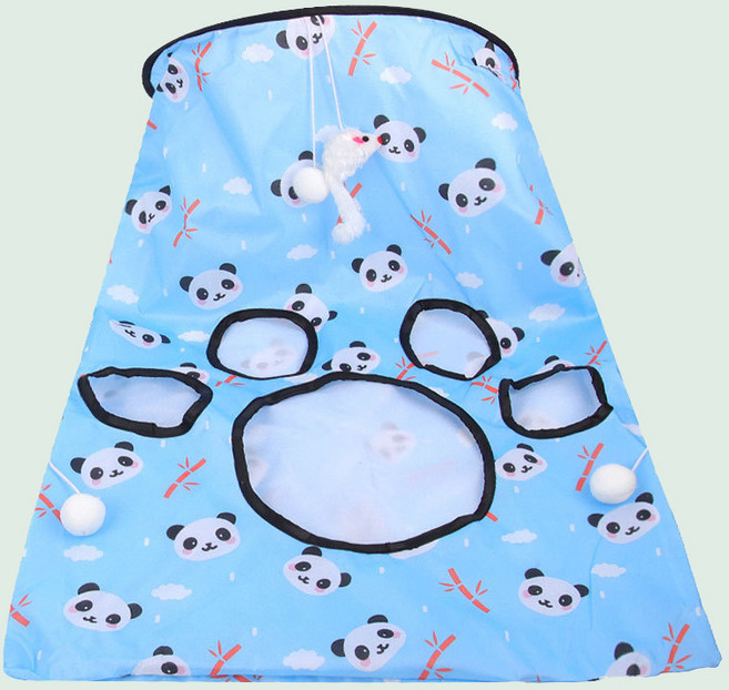 데이소이 고양이 숨숨 포켓 터널 M, 판다, 1개