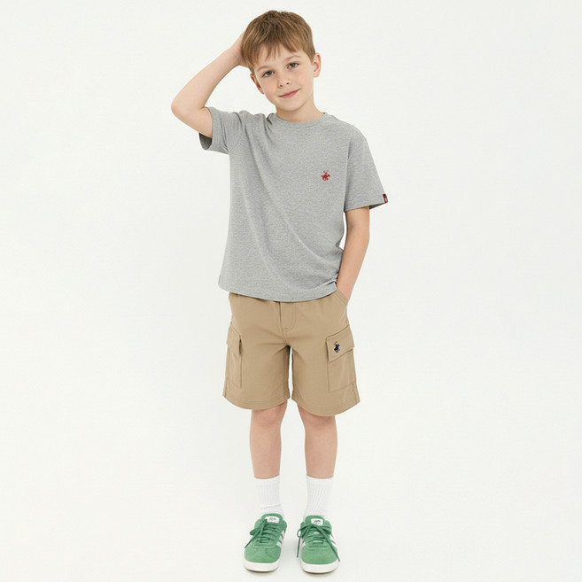 비버리힐스폴로클럽 아동용 데일리포켓카고 상하의 세트