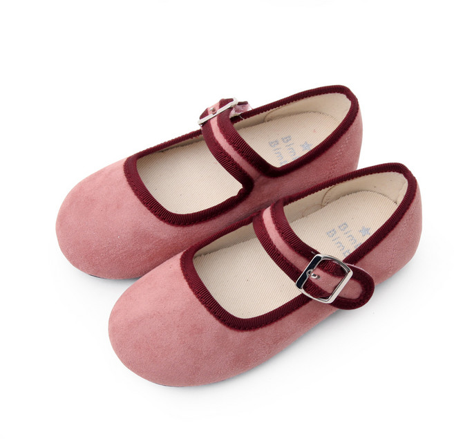 빔보빔바 여아용 마카롱 플랫슈즈