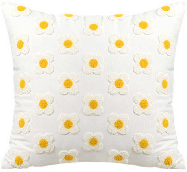 다마다마 플라워 데이지 쿠션커버