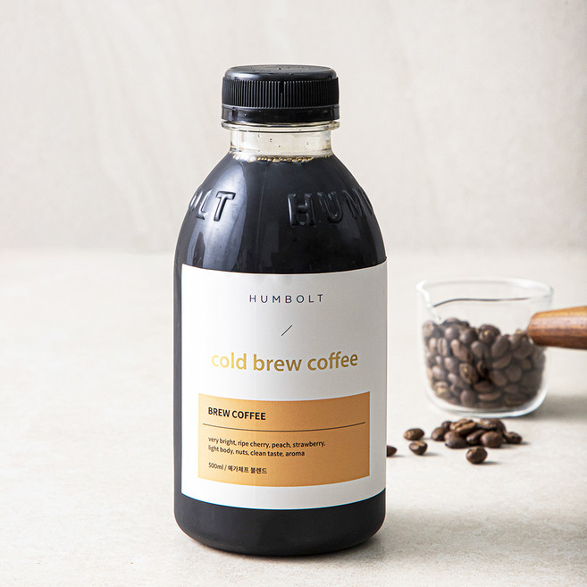 훔볼트 예가체프 블렌드 콜드브루 커피, 500ml, 1개