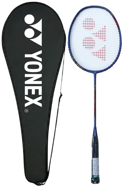 YONEX Nanoray 70 Light 羽球拍 + 全罩式拍套組, 單一商品(深紫色), 1個