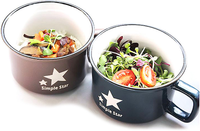 로얄보덴 심플스타 멀티볼 2종 세트, 그레이 + 네이비, 1세트