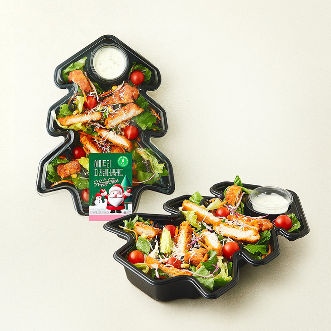 그린래빗 해피트리 치킨텐더샐러드, 300g, 1개