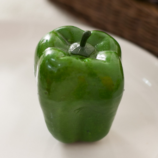 플라워트리 모형 야채 채소 피망 2p, 그린