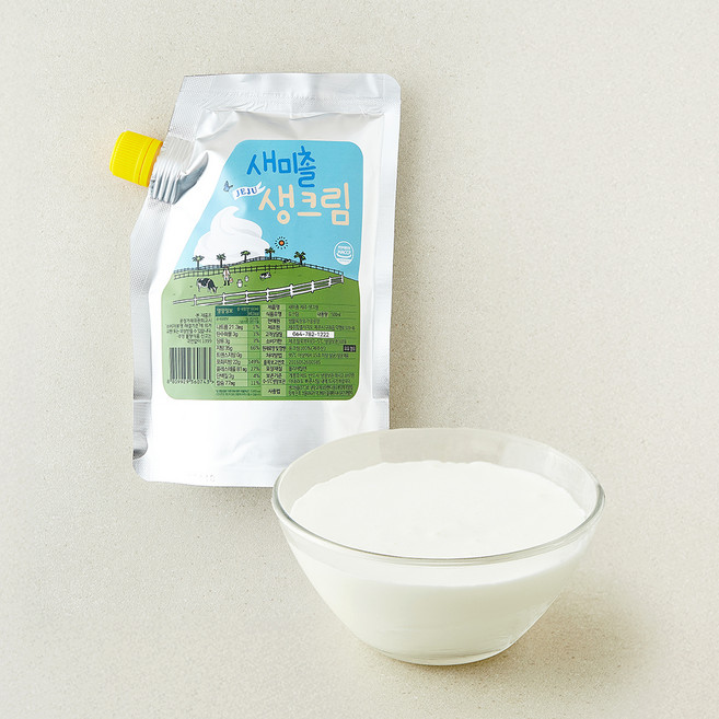 새미촐 제주 생크림, 1개, 500ml