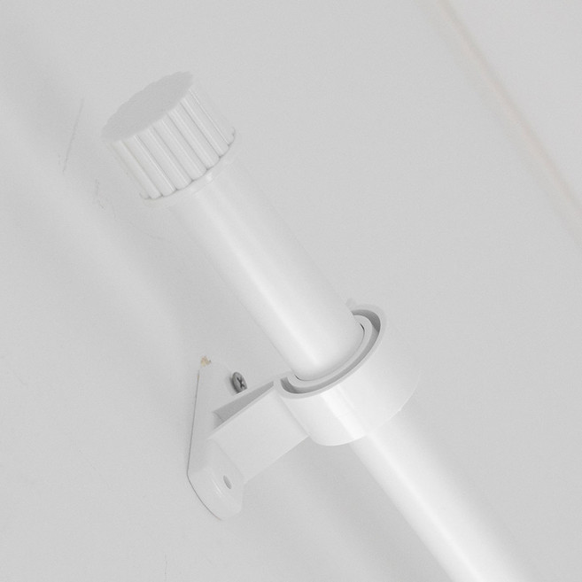 더원홈데코 템바 25mm 커튼봉, 화이트