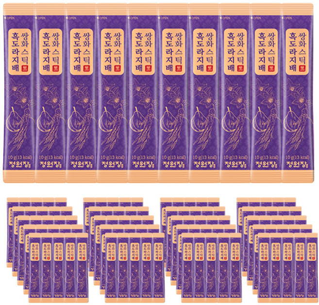 정원장 흑도라지배 쌍화 스틱, 10g, 110개