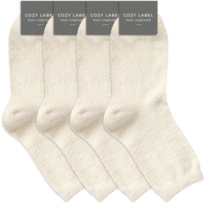 코지라벨 남성용 수면 양말 4켤레