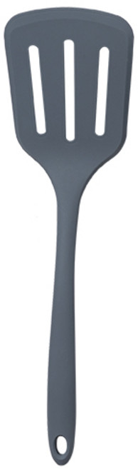 키친팩토리 프리미엄 파스텔 실리콘 와이드 뒤집개, 다크그레이, 1개